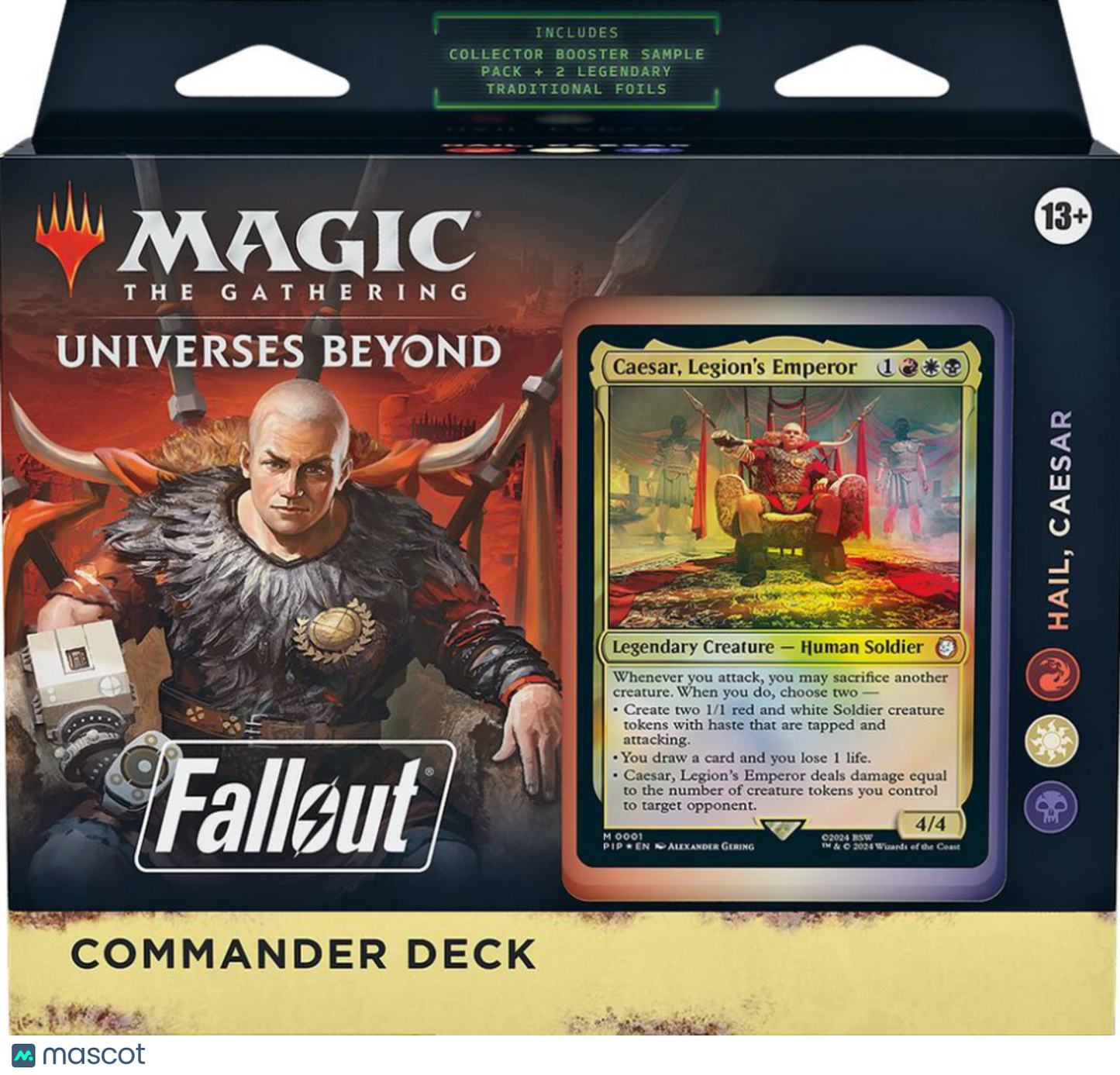 2024 Magic TCG Universes Beyond Fallout - Hail, Caeser Commander Deck