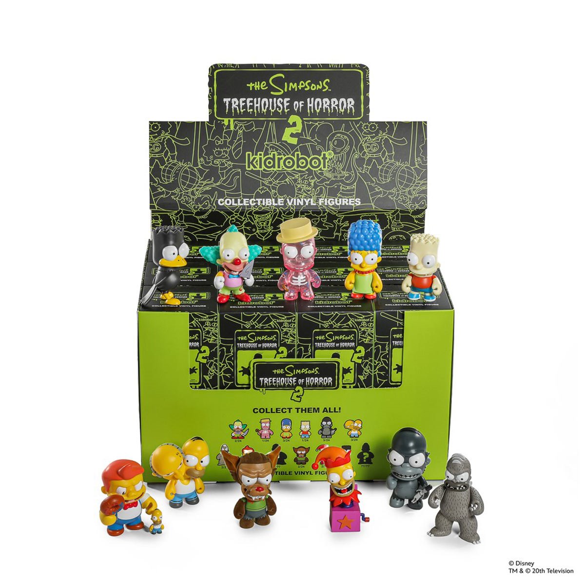 kidrobot - The Simpsons Treehouse of Horror Series 2 3-Inch Vinyl Mini-Figure Blind Box