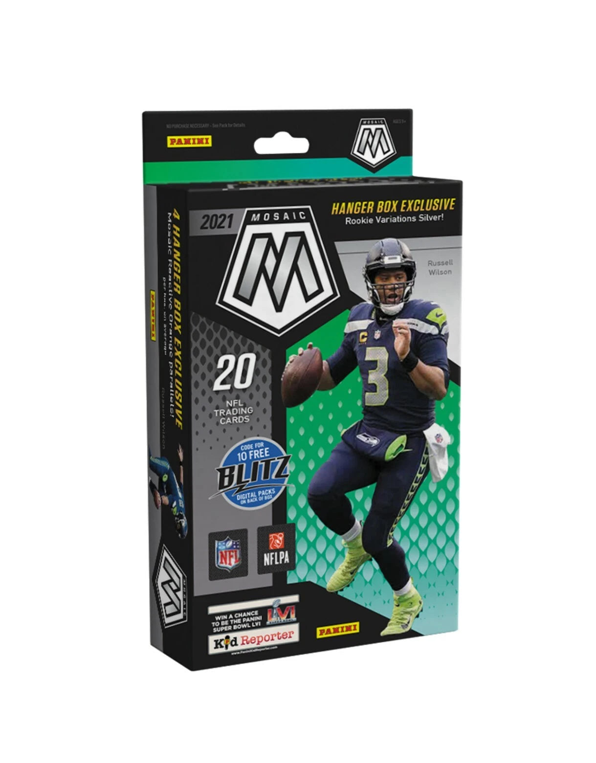 2021 Mosaic Football Hanger Box