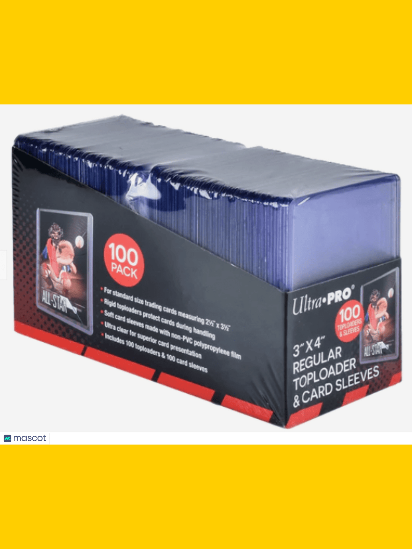 Toploader Ultra PRO Standard Clear