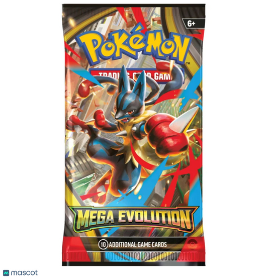 2025 Pokemon Mega Evolution Booster Pack