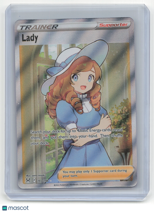 2022 Pokemon Lady Lost Origin #193/196 Near Mint FA