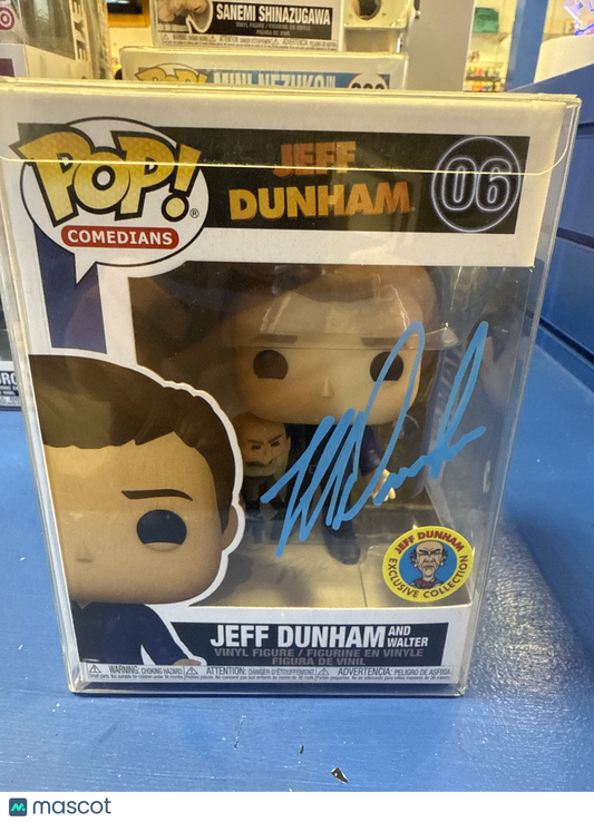 Funko Jeff Dunham and Walter 06 Exclusive Jeff Dunham Auto - Papa Joey's Collectibles