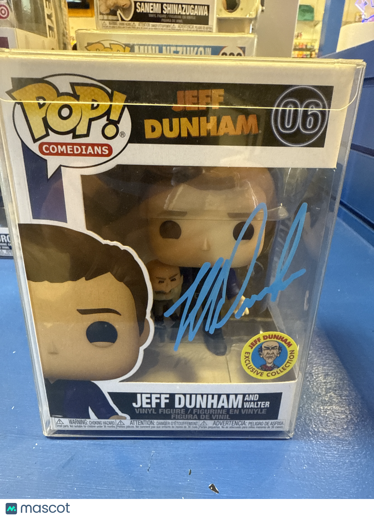 Funko Jeff Dunham and Walter #06 Exclusive Jeff Dunham Auto