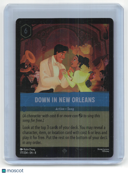 2025 Disney Lorcana—Down In New Orleans #177/204 Reign of Jafar—