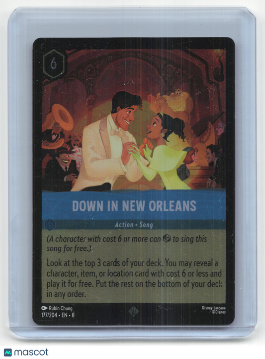 2025 Disney Lorcana Down In New Orleans Reign of Jafar #177/204