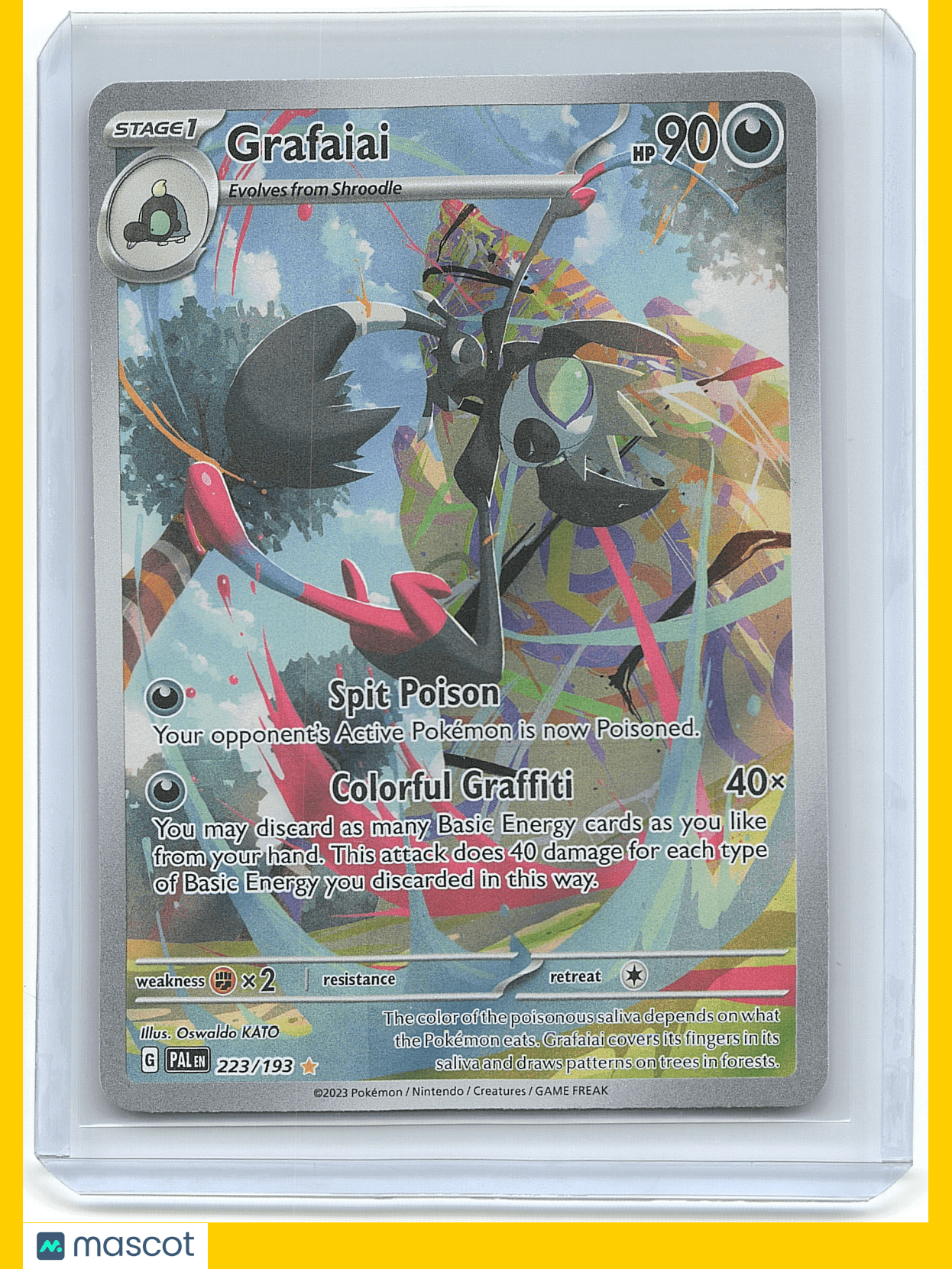 2023 Pokemon Grafaiai #223/193
