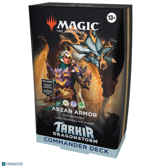 2025 Magic: The Gathering Tarkir: Dragonstorm Abzan Armor Commander Deck