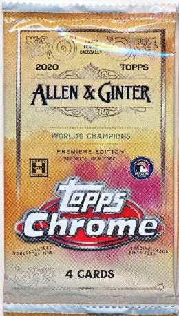 2020 Topps Chrome Allen & Ginter Hobby Pack - Papa Joey's Collectibles