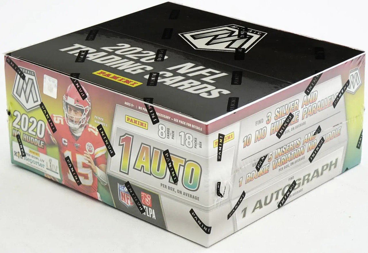 2020 Panini Mosaic Football No Huddle Hobby Box