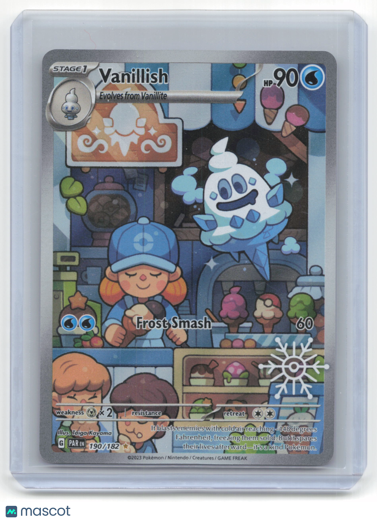 2023 Pokemon Vanillish SV04: Paradox Rift #190/182 Near Mint