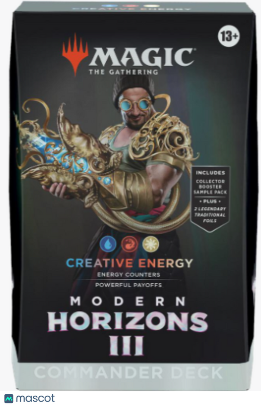 2024 Magic The Gathering Modern Horizon 3 Creative Energy Commander Deck