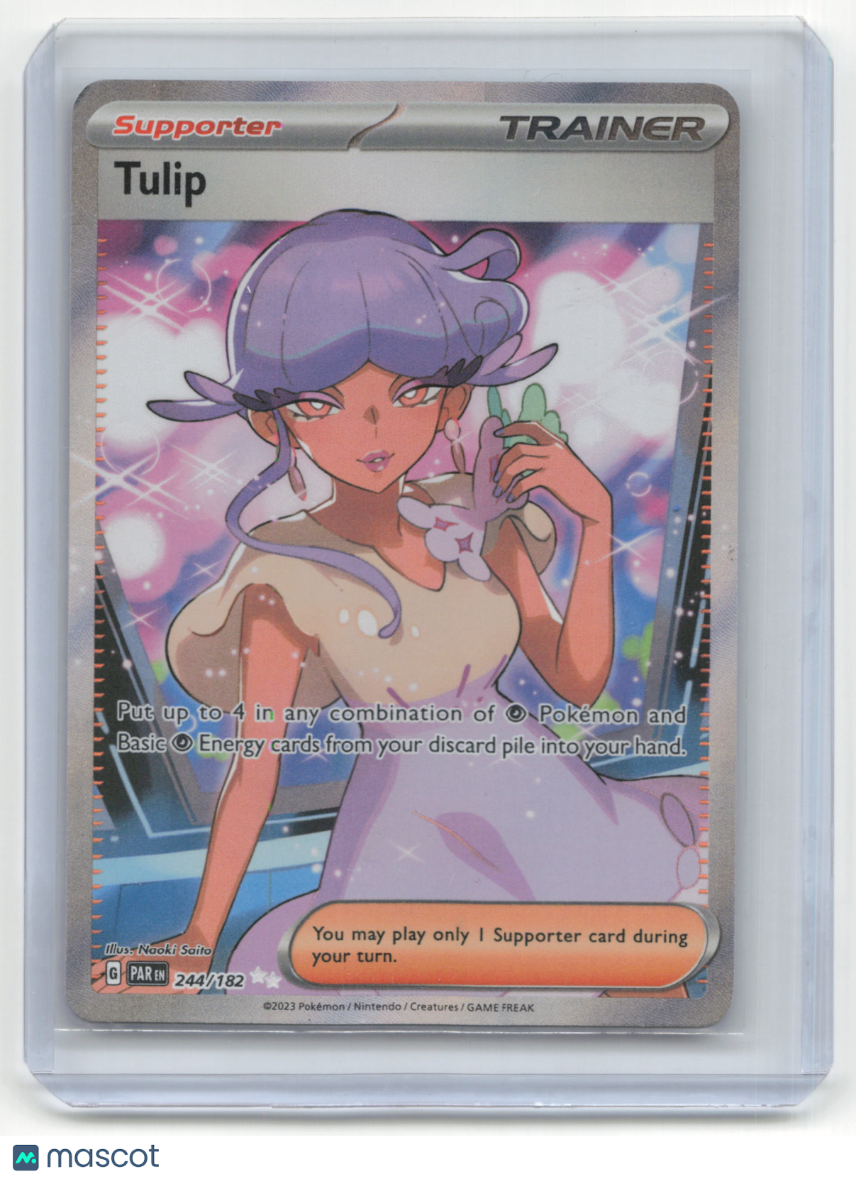 2023 Pokemon Tulip Paradox Rift #244/182