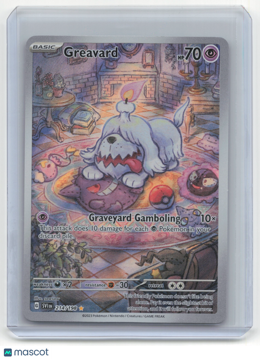 2023 Pokemon Greavard Scarlet & Violet #214/198 English