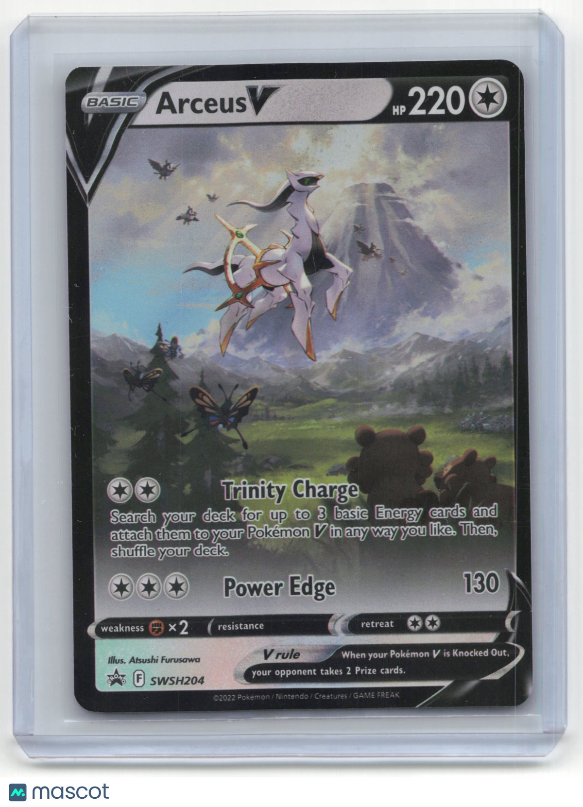 2022 Pokemon TCG Arceus V SWSH Black Star Promos #SWSH204 Promo