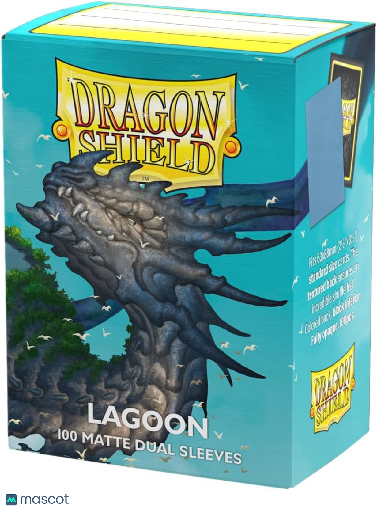 Dragon Shield Standard 20 Pt. Lagoon Matte Card Sleeves