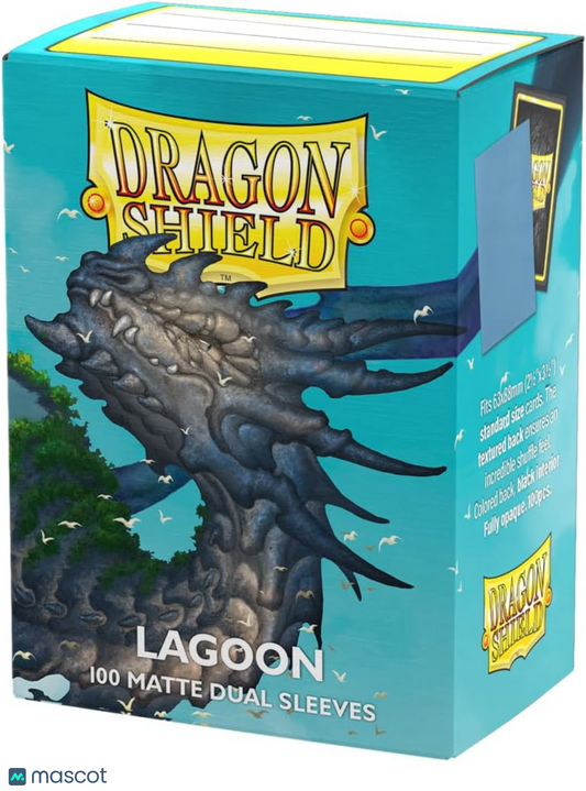 Dragon Shield Standard 20 Pt. Lagoon Matte Card Sleeves