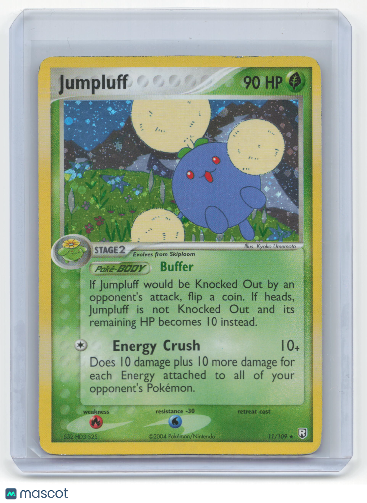 2004 Pokemon Jumpluff EX Team Rocket Returns #11/109 Heavily Played - Papa Joey's Collectibles