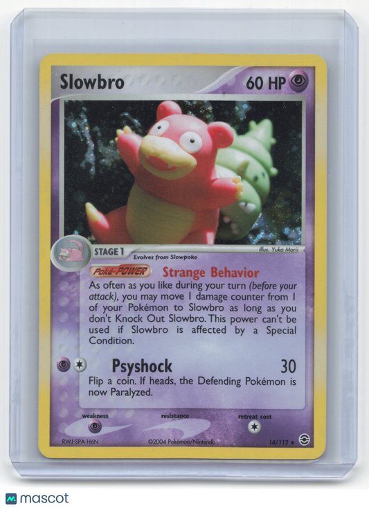 2004 Pokemon Slowbro EX FireRed & LeafGreen #14/112 Lightly Played