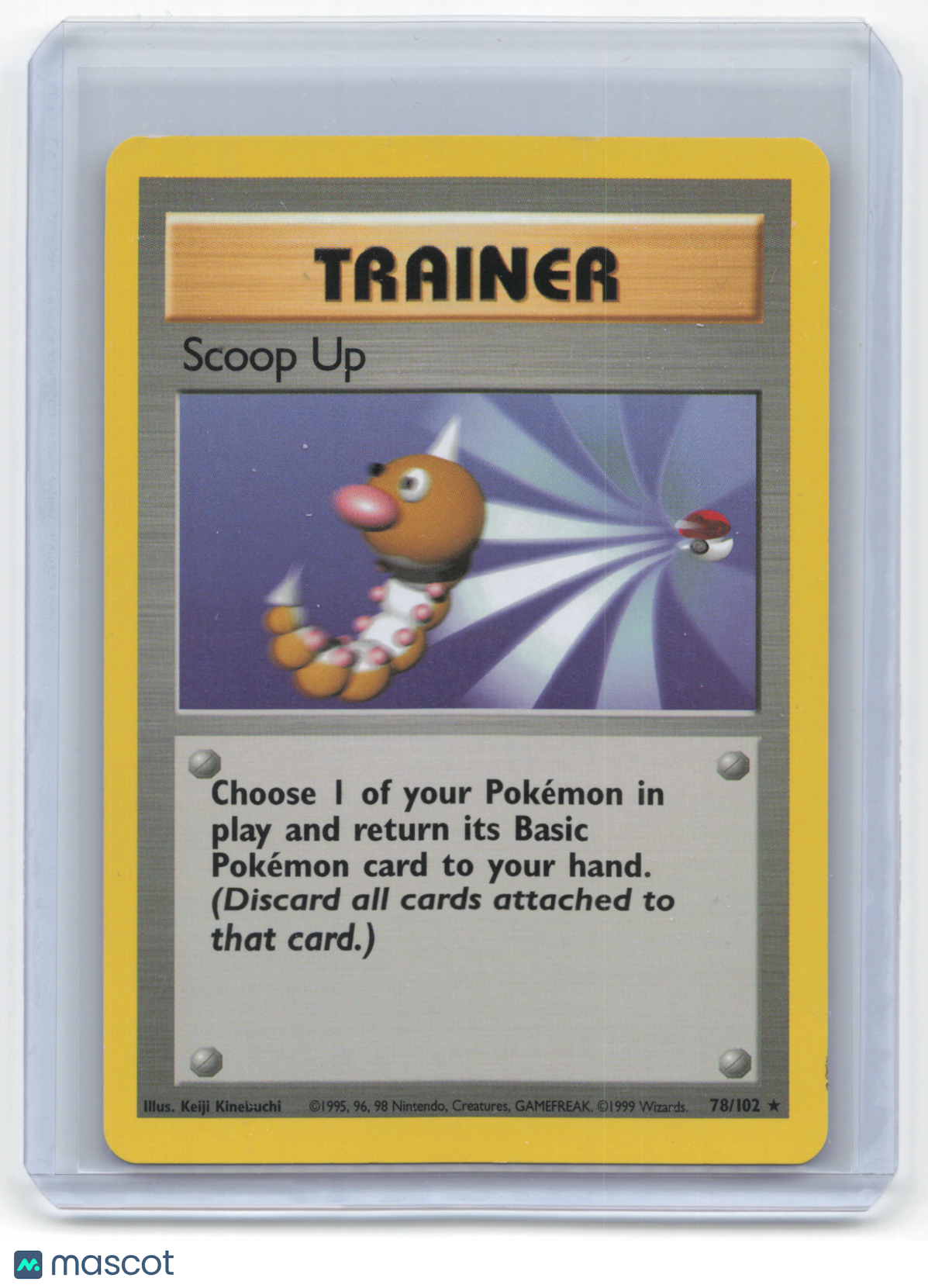 1999 Pokemon Scoop Up Base Set #78/102 Moderately Played