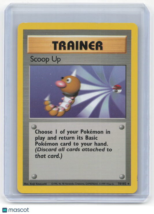 1999 Pokemon Scoop Up Base Set #78/102 Moderately Played