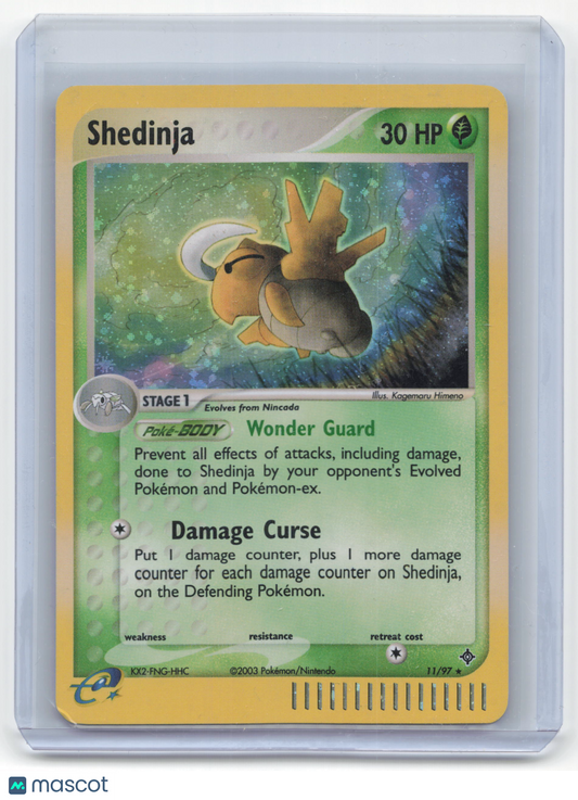 2003 Pokemon Shedinja EX Dragon #11/97 Lightly Played
