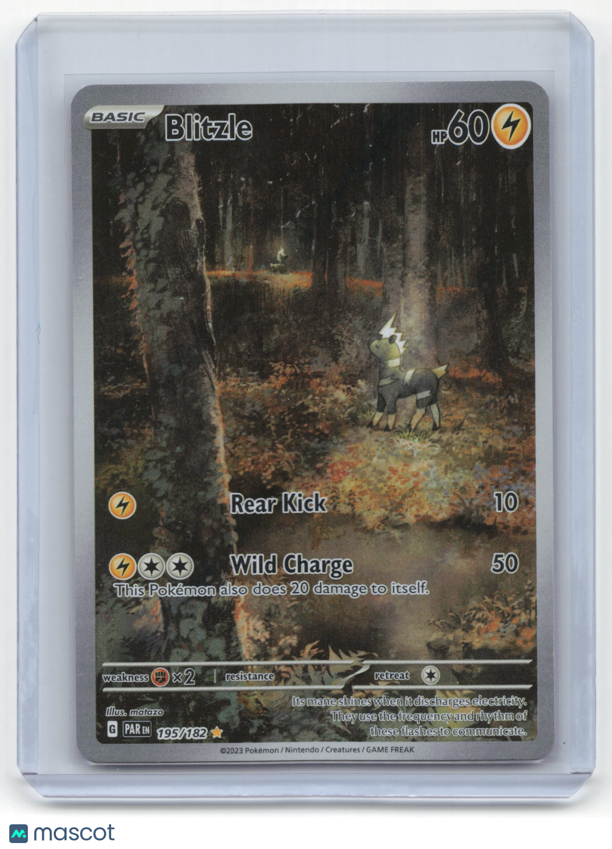 2023 Pokemon Blitzle Paradox Rift #195/182 Near Mint - Papa Joey's Collectibles