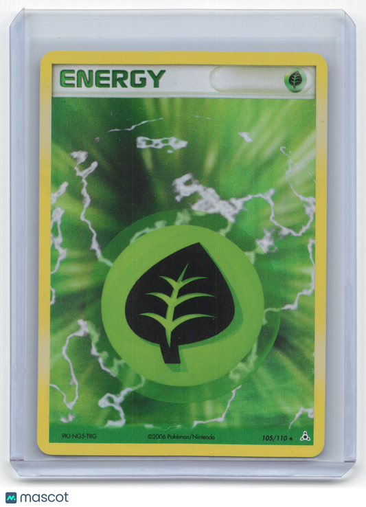 2006 Pokemon Grass Energy Holon Phantoms #105/110 Moderately Played - Papa Joey's Collectibles