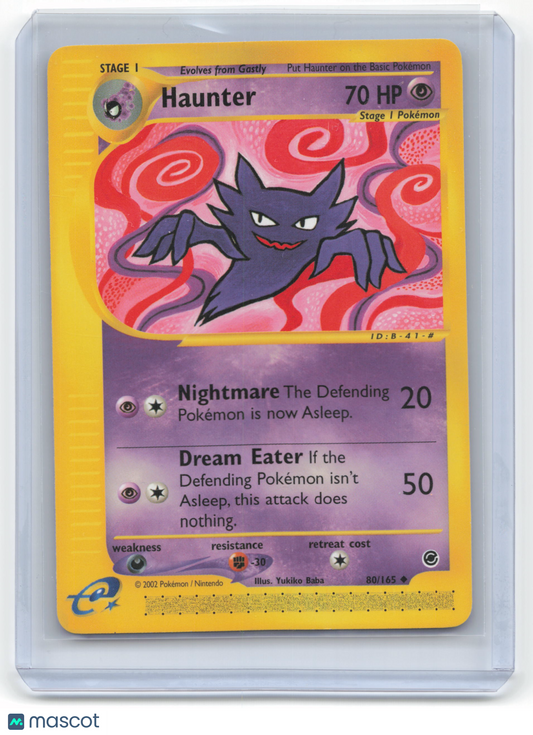 2002 Pokemon Haunter Expedition Base Set #80/165 Lightly Played
