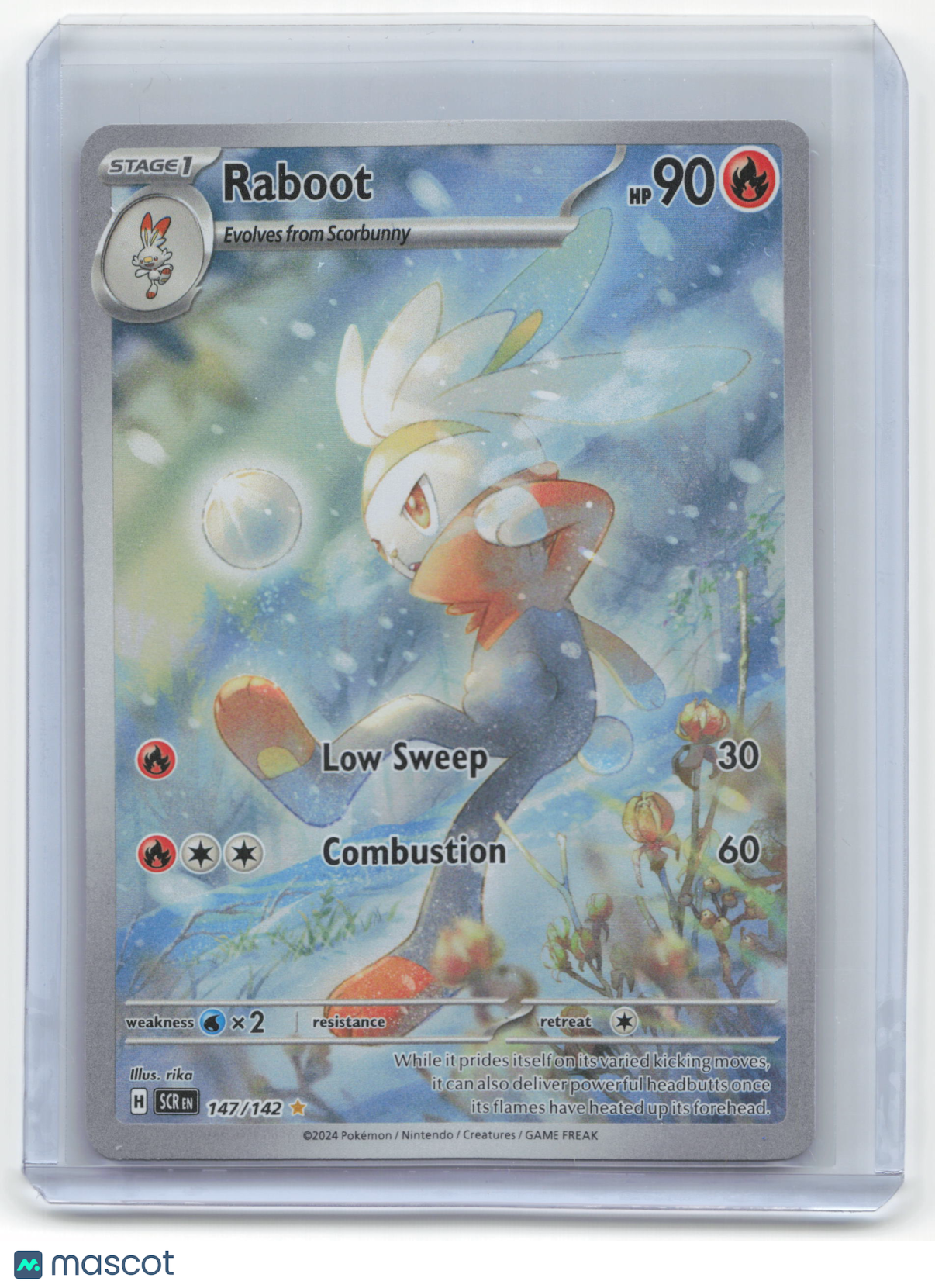 2024 Pokemon Raboot Twilight Masquerade #147/142 Near Mint