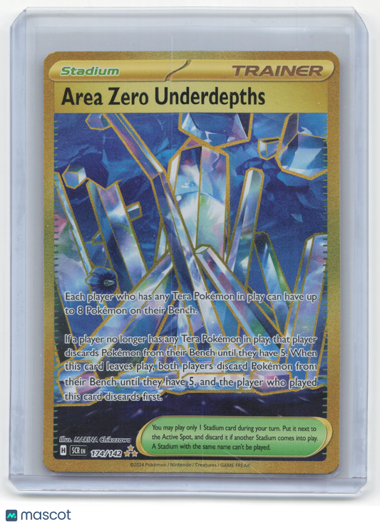 2024 Pokemon Area Zero Underdepths Stellar Crown #174/142 Near Mint SR