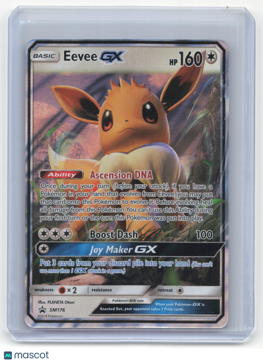 2019 Pokemon Eevee GX Sun & Moon Promos #SM176 Damaged