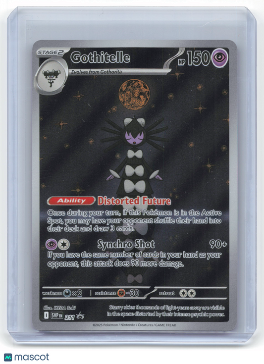 2025 Pokemon Gothitelle Scarlet & Violet Promo Cards #211 Near Mint