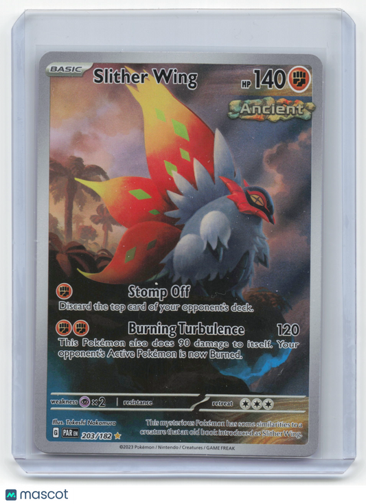2023 Pokemon Slither Wing Paradox Rift #203/182 Illustration Rare Near Mint