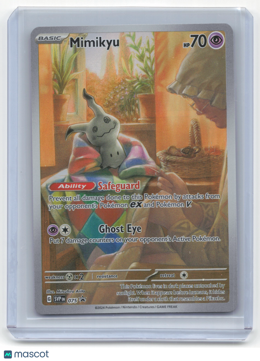 2024 Pokemon Mimikyu SVP Black Star Promos #SVP EN 075 Near Mint