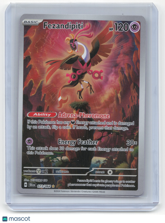 2024 Pokemon Fezandipiti Shrouded Fable #73/64 Near Mint
