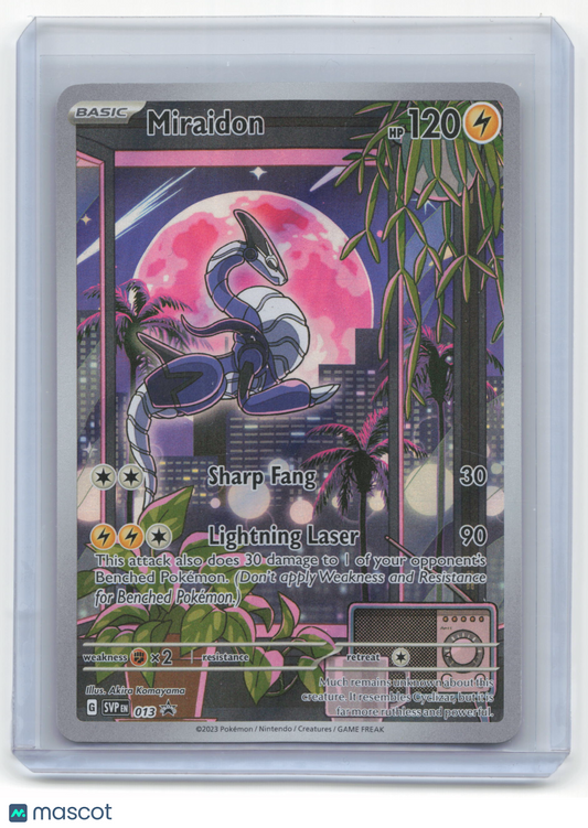 2023 Pokemon Miraidon SVP Black Star Promos #SVP EN 013 Near Mint