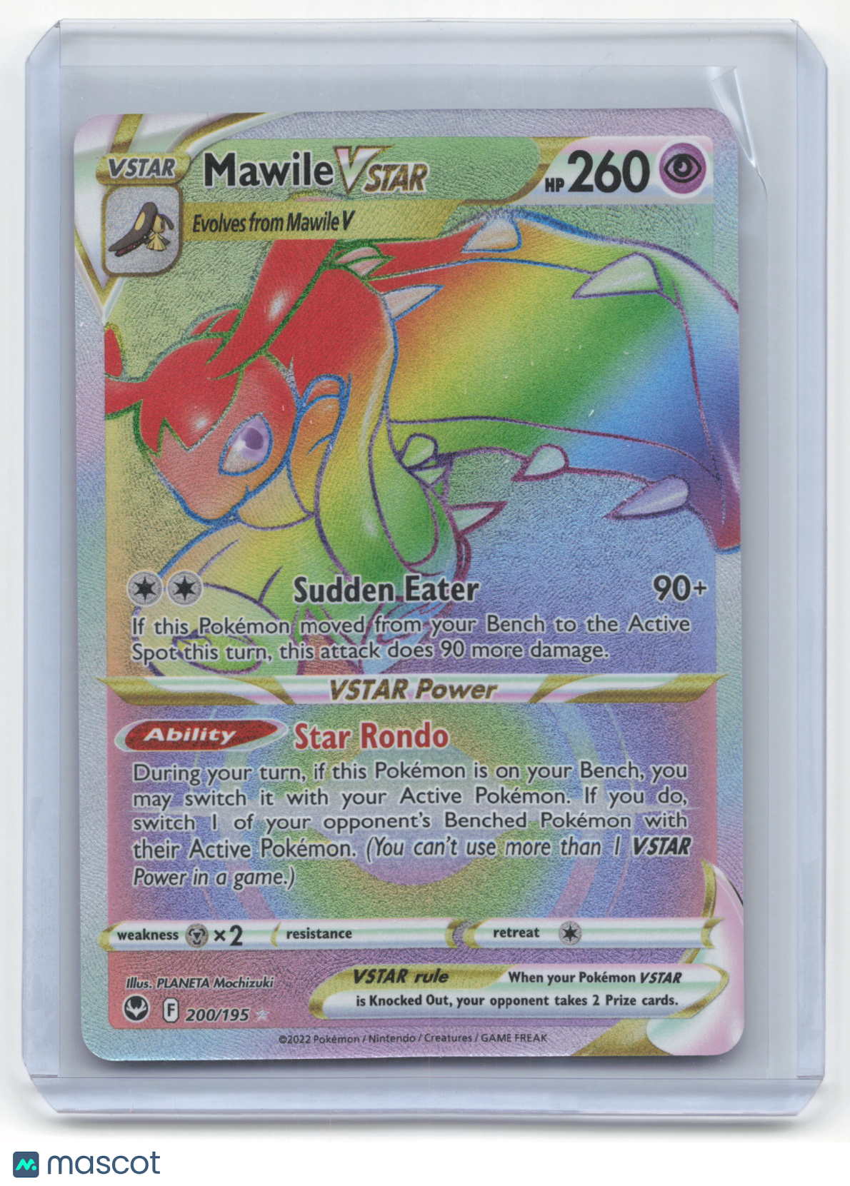 2022 Pokemon Mawile VSTAR Silver Tempest #200/195 Near Mint