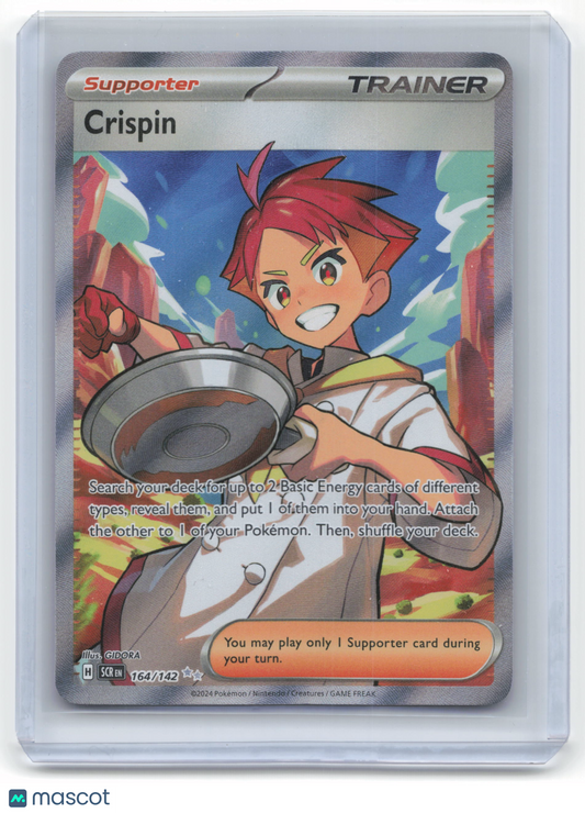 2024 Pokemon Crispin Stellar Crown #164/142 Near Mint