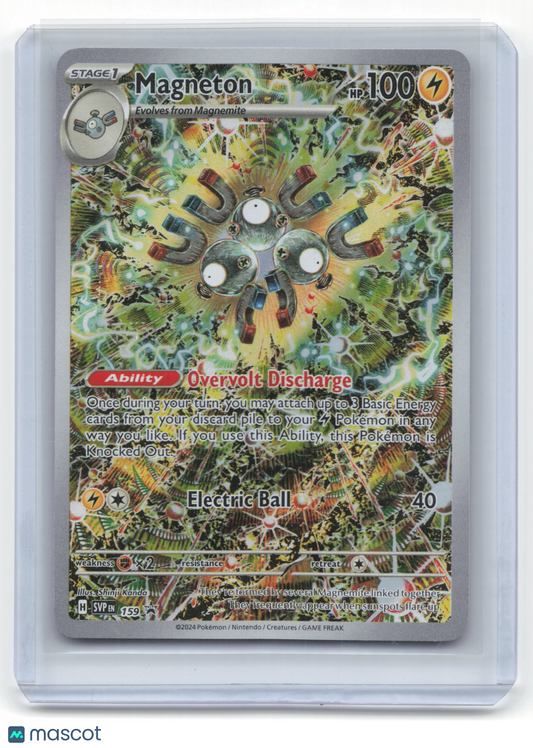 2024 Pokemon Magneton SVP Black Star Promos #SVP EN 159 Near Mint