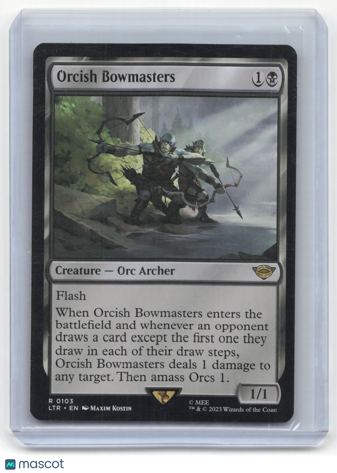 2023 Magic: The Gathering Orcish Bowmasters Lord of the Rings #0103