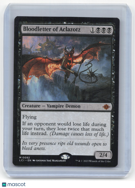 2023 Magic: The Gathering Bloodletter of Aclazotz Lost Caverns of Ixalan #0092