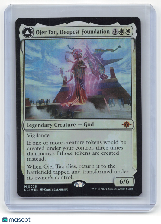 2023 Magic: The Gathering Ojer Taq, Deepest // Temple of Civilization #0026