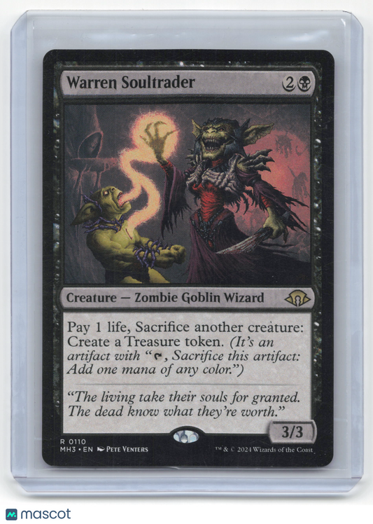 2021 Magic: The Gathering Warren Soultrader Modern Horizons 3 #110