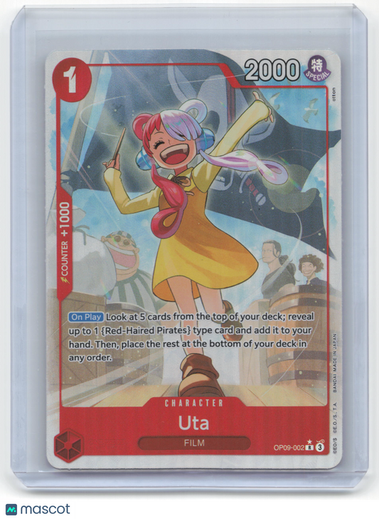 2023 One Piece Card Game Uta Emperors in the New World #OP09-002