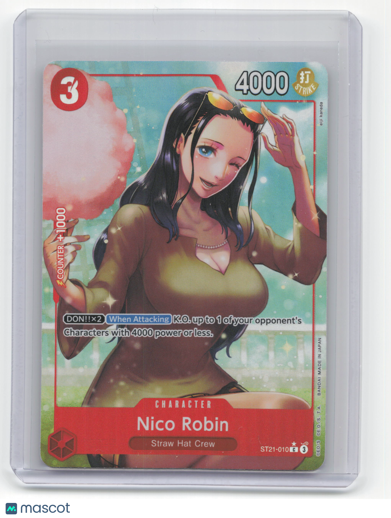 2022 One Piece Card Game Nico Robin EX Gear 5 #ST21-010