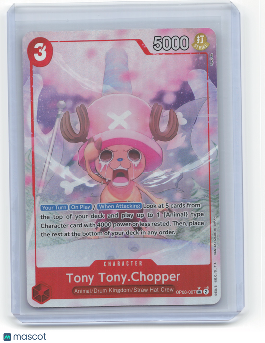 2022 One Piece Card Game Tony Tony Chopper Two Legends #OP08-007
