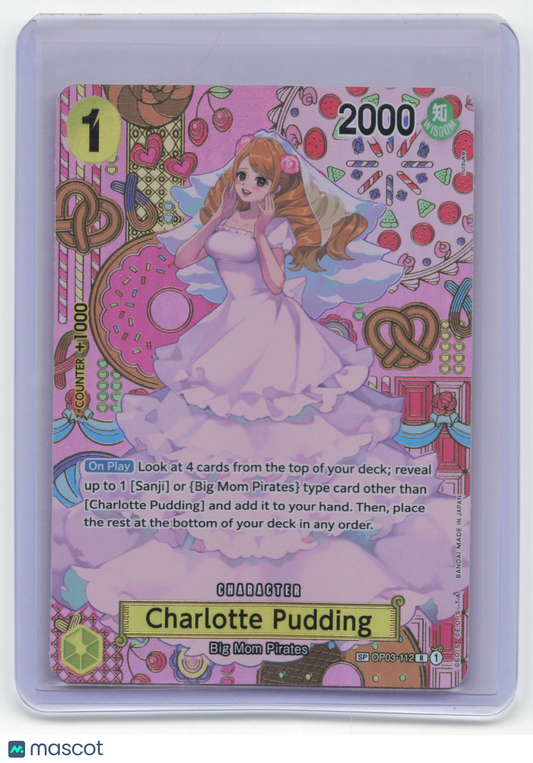 2023 One Piece Card Game Charlotte Pudding Pillars of Strength #OP03-112