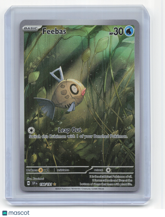 2024 Pokemon Feebas Surging Sparks #198/191 Near Mint