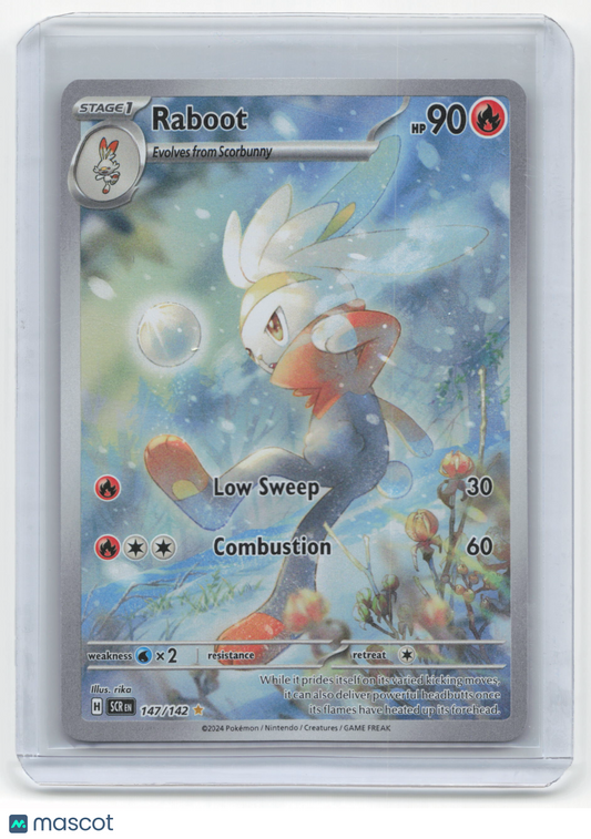 2024 Pokemon Raboot Stellar Crown #147/142 Near Mint